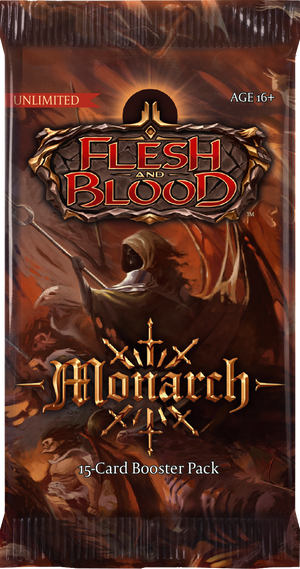 Flesh and Blood Monarch Unlimited Booster Pack