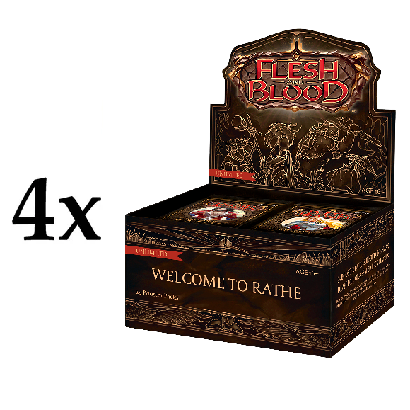 Flesh and Blood Welcome to Rathe Unlimited Booster Case