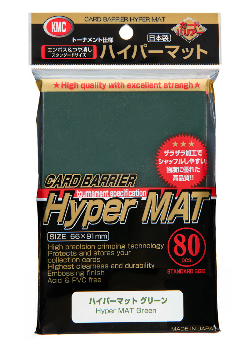 KMC Hyper Mat Card Sleeves - Standard KMC Hyper Mat Card Sleeves - Standard