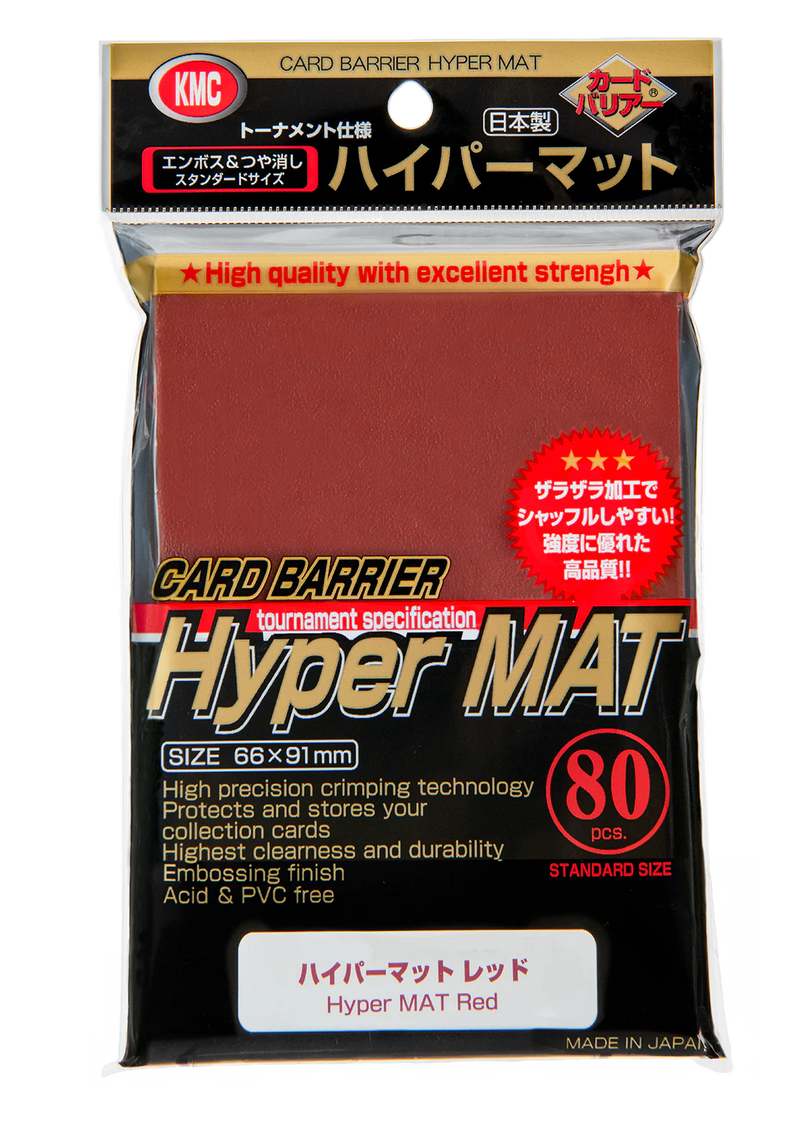 KMC Hyper Mat Card Sleeves - Standard