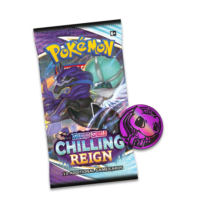 Pokemon Sword and Shield Chilling Reign Three Booster Blister Pack
