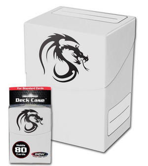 BCW Deck Box - White