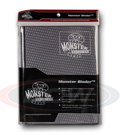 Monster Protectors 9-Pocket - Holofoil Black