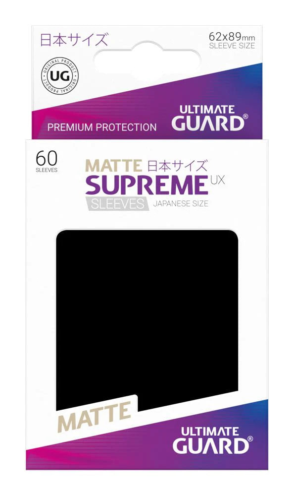 Ultimate Guard Supreme UX Card Sleeves - Japanese Size Ultimate Guard Supreme UX Card Sleeves - Japanese Size