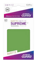 Ultimate Guard Supreme UX Card Sleeves - Japanese Size