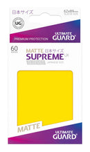 Ultimate Guard Supreme UX Card Sleeves - Japanese Size