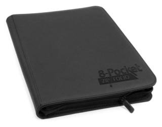 Ultimate Guard ZipFolio 8-Pocket XenoSkin  - Black