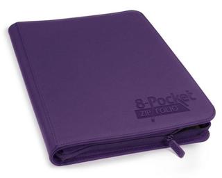 Ultimate Guard ZipFolio 8-Pocket XenoSkin  - Purple