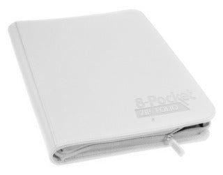 Ultimate Guard ZipFolio 8-Pocket XenoSkin  - White