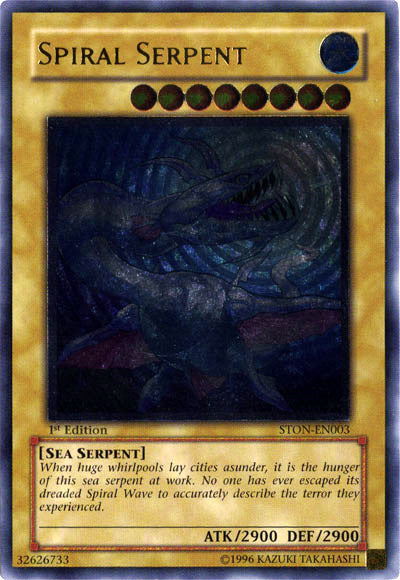 Spiral Serpent [STON-EN003] Ultimate Rare