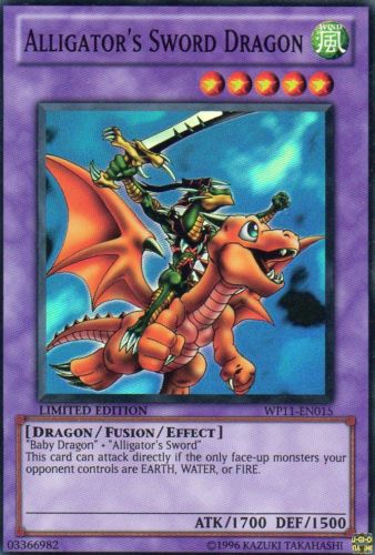 Alligator's Sword Dragon [WP11-EN015] Super Rare