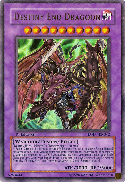 Destiny End Dragoon [LODT-EN042] Ultra Rare
