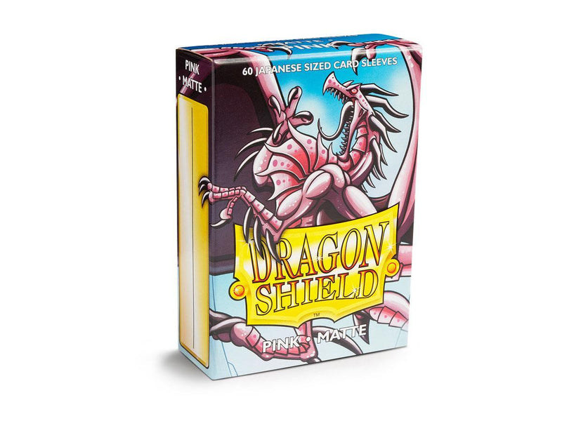 Dragon Shield Matte Sleeve - Pink - 60ct