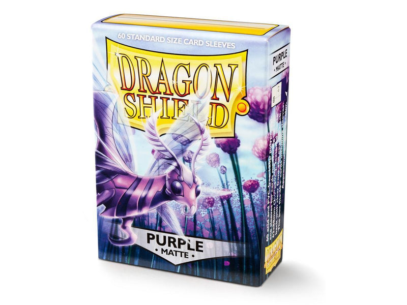 Dragon Shield Matte Sleeve - Purple - 60ct