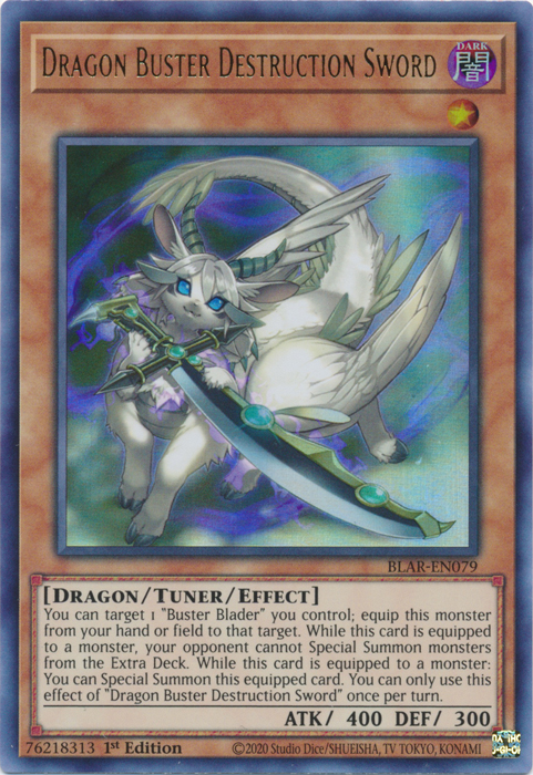 Dragon Buster Destruction Sword [BLAR-EN079] Ultra Rare