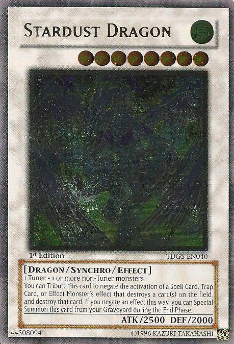 Stardust Dragon [TDGS-EN040] Ultimate Rare