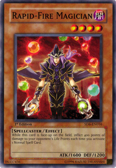 Rapid-Fire Magician [SD6-EN016] Common