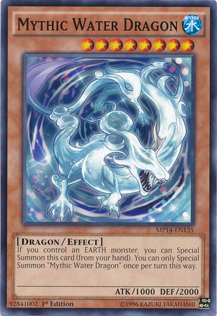 Mythic Water Dragon [MP14-EN135] Common