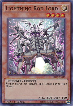 Lightning Rod Lord [SECE-EN037] Super Rare