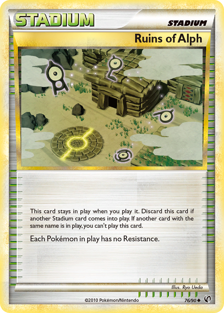 Pokémon Heart Gold & Soul Silver - Ruins of Alph