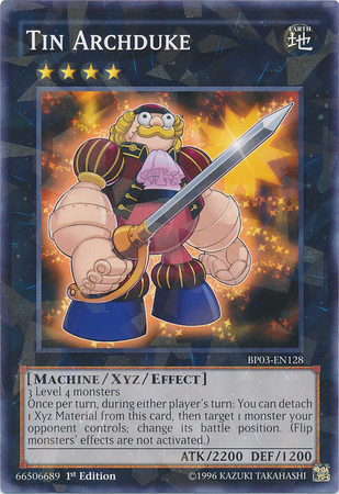 Tin Archduke [BP03-EN128] Shatterfoil Rare